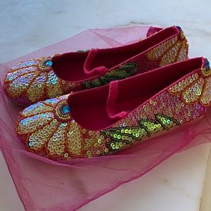 Boutique girls sequin Mary Janes new 11